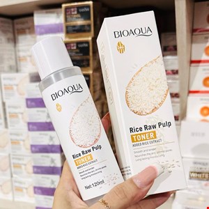 تونر بیوآکوا مدل Rice Raw Pulp حجم 120 میلی لیتر