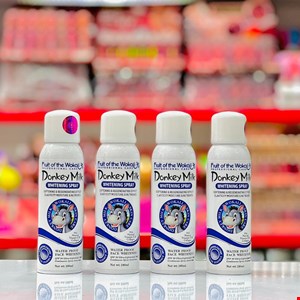 اسپری ضدآفتاب سفیدکننده و آبرسان شیر الاغ WOKALI(spf90)