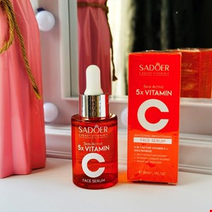 سرم سفید و شفاف کننده ویتامین سی 5 برابر سادور 30ml